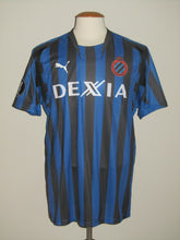 Load image into Gallery viewer, Club Brugge 2007-08 Home shirt MATCH ISSUE UEFA Cup #28 Brecht Capon vs Brann Bergen