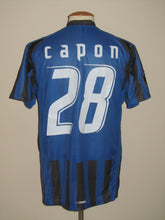 Load image into Gallery viewer, Club Brugge 2007-08 Home shirt MATCH ISSUE UEFA Cup #28 Brecht Capon vs Brann Bergen