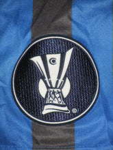 Load image into Gallery viewer, Club Brugge 2007-08 Home shirt MATCH ISSUE UEFA Cup #28 Brecht Capon vs Brann Bergen