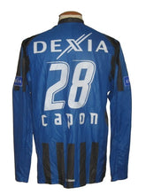 Load image into Gallery viewer, Club Brugge 2007-08 Home shirt MATCH ISSUE/WORN #28 Brecht Capon