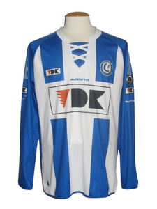 KAA Gent 2014-15 Home shirt MATCH ISSUE/WORN #10 Renato Neto