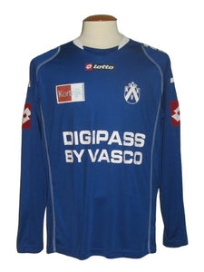 Kortrijk KV 2008-09 Away shirt MATCH ISSUE/WORN #17 Brecht Verbrugghe