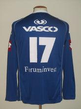 Load image into Gallery viewer, Kortrijk KV 2008-09 Away shirt MATCH ISSUE/WORN #17 Brecht Verbrugghe