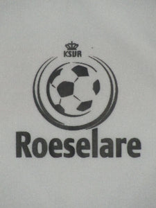 KSV Roeselare 2007-08 Home shirt MATCH ISSUE/WORN #20 Anthony Van Loo