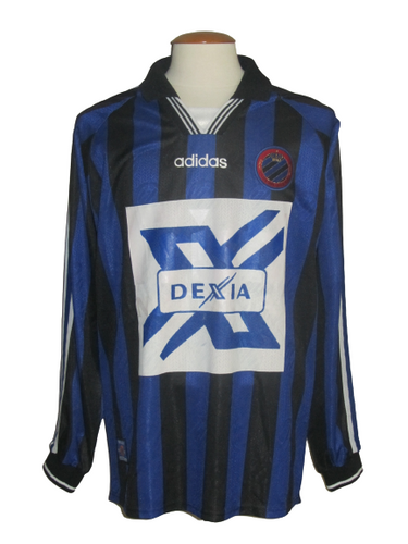 Club Brugge 1997-01 Home shirt PLAYER ISSUE YOUTH L/S XL #15
