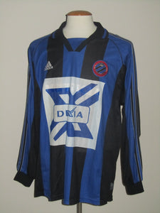 Club Brugge 1999-01 Home shirt PLAYER ISSUE YOUTH L/S XL #18