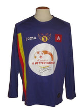 Load image into Gallery viewer, Germinal Beerschot 2009-10 Home shirt MATCH WORN #7 Philippe Clement vs KRC Genk