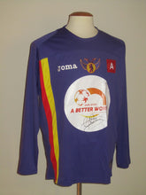 Load image into Gallery viewer, Germinal Beerschot 2009-10 Home shirt MATCH WORN #7 Philippe Clement vs KRC Genk