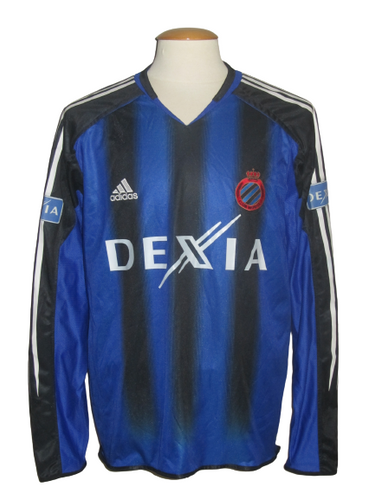 Club Brugge 2004-05 Home shirt L/S XL PLAYER ISSUE #14