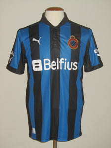 Club Brugge 2012-13 Home shirt L #19 Thomas Meunier *damaged*