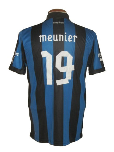 Club Brugge 2012-13 Home shirt L #19 Thomas Meunier *damaged*