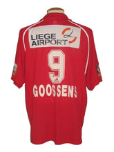 Load image into Gallery viewer, Standard Luik 2001-02 Home shirt MATCH ISSUE/WORN #9 Michaël Goossens *signed*