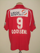 Load image into Gallery viewer, Standard Luik 2001-02 Home shirt MATCH ISSUE/WORN #9 Michaël Goossens *signed*