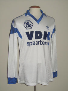 KAA Gent 1990-91 Home shirt MATCH ISSUE/WORN #4 Laurent Dauwe