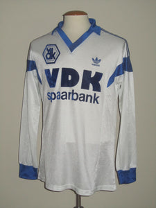 KAA Gent 1990-91 Home shirt MATCH ISSUE/WORN #4 Laurent Dauwe