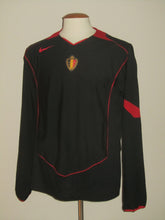 Load image into Gallery viewer, Rode Duivels 2004-06 Away shirt PLAYER ISSUE L/S L *mint*