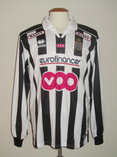 Load image into Gallery viewer, RCS Charleroi 2009-10 Home shirt MATCH ISSUE/WORN #10 Geoffrey Mujangi Bia *signed by Bello*