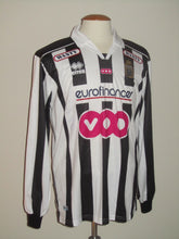 Load image into Gallery viewer, RCS Charleroi 2009-10 Home shirt MATCH ISSUE/WORN #10 Geoffrey Mujangi Bia *signed by Bello*
