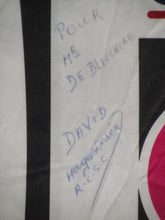 Load image into Gallery viewer, RCS Charleroi 2009-10 Home shirt MATCH ISSUE/WORN #10 Geoffrey Mujangi Bia *signed by Bello*