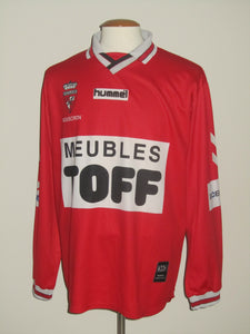 Royal Excel Mouscron 1999-00 Home shirt MATCH ISSUE/WORN #11