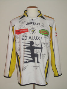 KSC Lokeren 2007-08 Home shirt MATCH ISSUE/WORN #24 Michaël Van Hoey *signed*