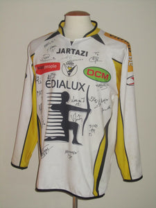 KSC Lokeren 2007-08 Home shirt MATCH ISSUE/WORN #24 Michaël Van Hoey *signed*