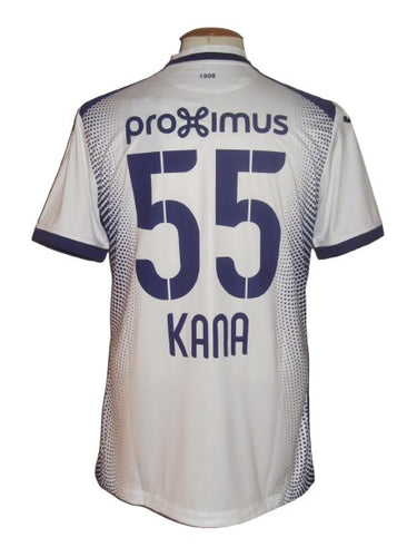 RSC Anderlecht 2019-20 Away shirt XL #55 Marco Kana *new with tags*