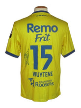 Load image into Gallery viewer, SK Beveren 2022-23 Home shirt MATCH WORN #15 Dries Wuytens vs Antwerp FC *with CoA*