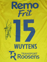 Load image into Gallery viewer, SK Beveren 2022-23 Home shirt MATCH WORN #15 Dries Wuytens vs Antwerp FC *with CoA*