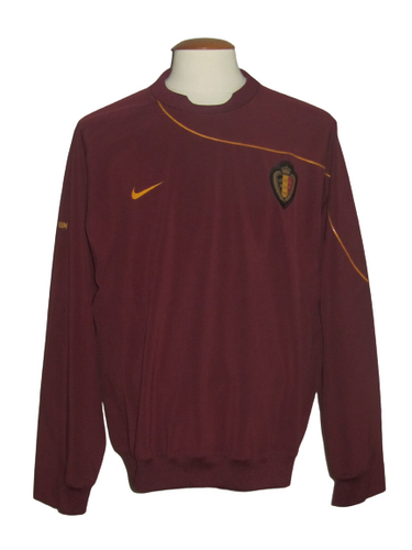 Rode Duivels 2008-09 Training top burgundy XL