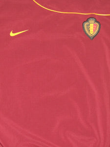 Rode Duivels 2008-09 Training top burgundy XL