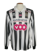 Load image into Gallery viewer, RCS Charleroi 2009-10 Home shirt L/S L *damaged*