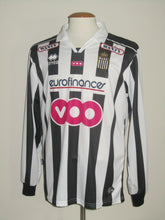 Load image into Gallery viewer, RCS Charleroi 2009-10 Home shirt L/S L *damaged*