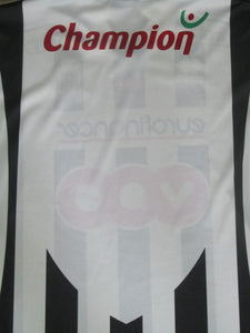 RCS Charleroi 2009-10 Home shirt L/S L *damaged*