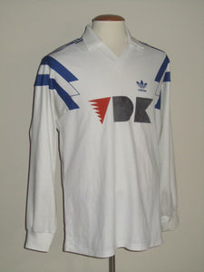 KAA Gent 1991-92 Away shirt MATCH ISSUE/WORN UEFA Cup #9 Erwin Vandenbergh
