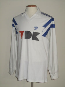 KAA Gent 1991-92 Away shirt MATCH ISSUE/WORN UEFA Cup #9 Erwin Vandenbergh