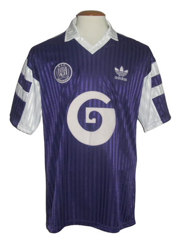 RSC Anderlecht 1989-92 Home shirt L
