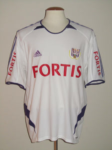 RSC Anderlecht 2005-07 Away shirt MATCH ISSUE/WORN #31 Mark De Man *signed*