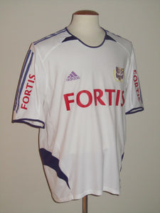 RSC Anderlecht 2005-07 Away shirt MATCH ISSUE/WORN #31 Mark De Man *signed*