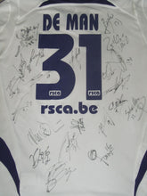 Load image into Gallery viewer, RSC Anderlecht 2005-07 Away shirt MATCH ISSUE/WORN #31 Mark De Man *signed*