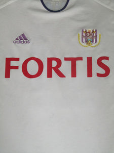 RSC Anderlecht 2005-07 Away shirt MATCH ISSUE/WORN #31 Mark De Man *signed*