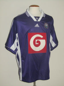 RSC Anderlecht 1998-99 Away shirt XXL #21 Tom Soetaers