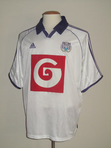 RSC Anderlecht 1999-00 Home shirt XL #28 Walter Bassegio