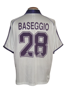 RSC Anderlecht 1999-00 Home shirt XL #28 Walter Bassegio