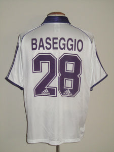 RSC Anderlecht 1999-00 Home shirt XL #28 Walter Bassegio