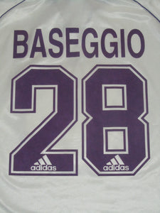 RSC Anderlecht 1999-00 Home shirt XL #28 Walter Bassegio