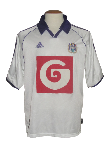 RSC Anderlecht 1999-00 Home shirt L *light damage*
