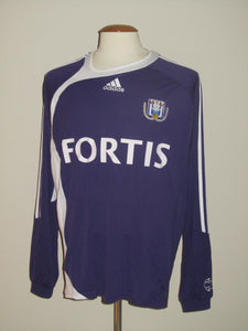 RSC Anderlecht 2006-07 Home shirt PLAYER ISSUE L/S XL #4