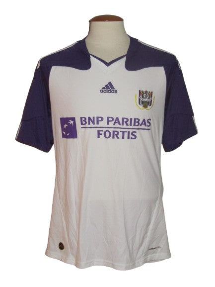 RSC Anderlecht 2010-11 Home shirt PLAYER ISSUE M #4
