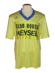 Racing Jet de Bruxelles 1980-88 Home shirt MATCH ISSUE/WORN #9